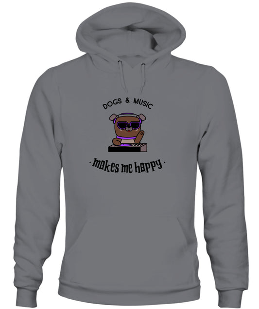 DJ Pug Life T Shirt – Spin It Like You Mean It - Unisex Hoodie 